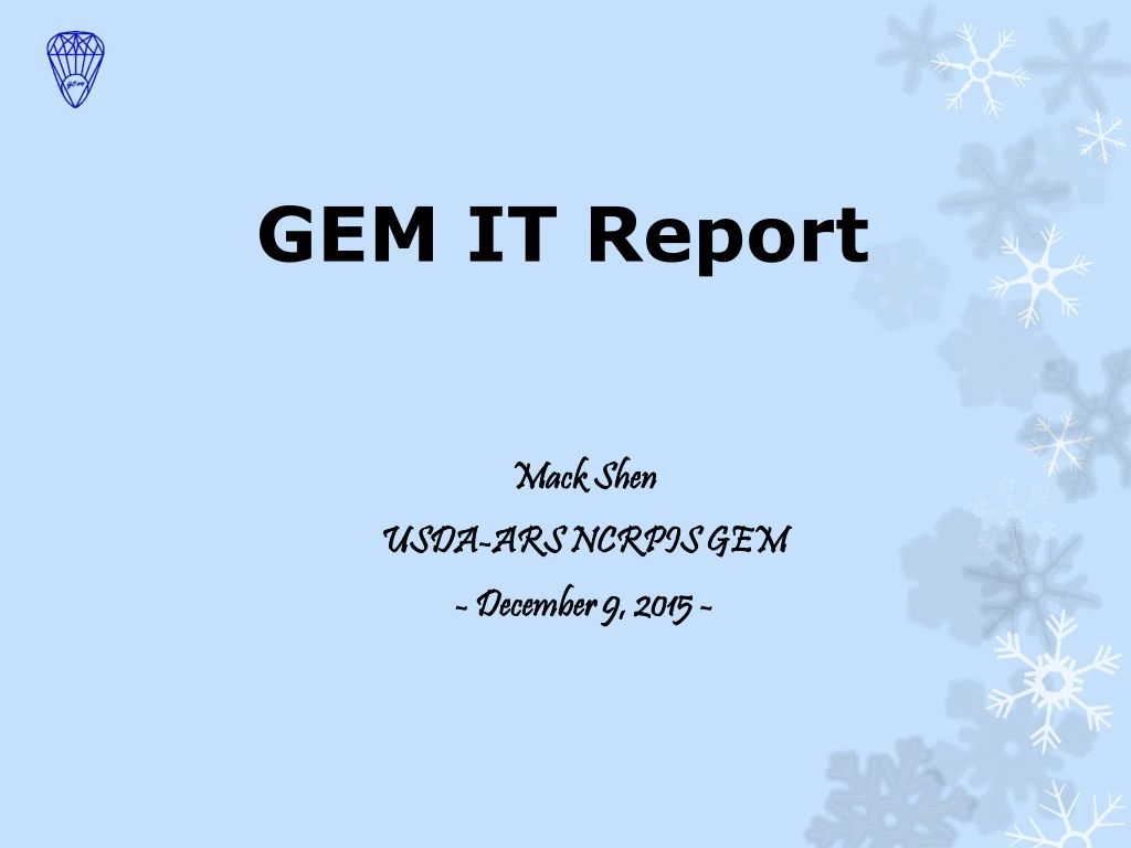 gem it report