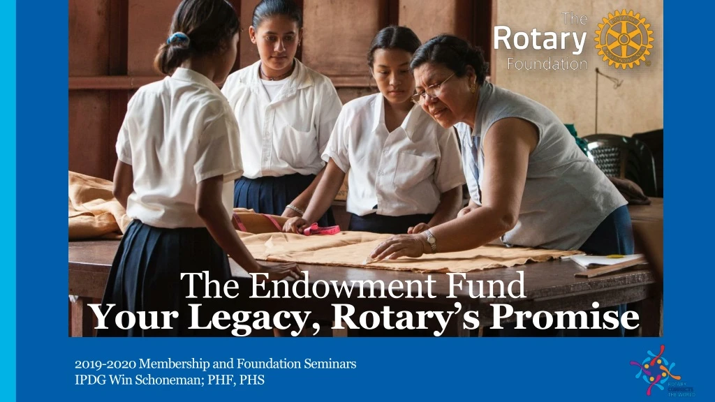 your legacy rotary s promise