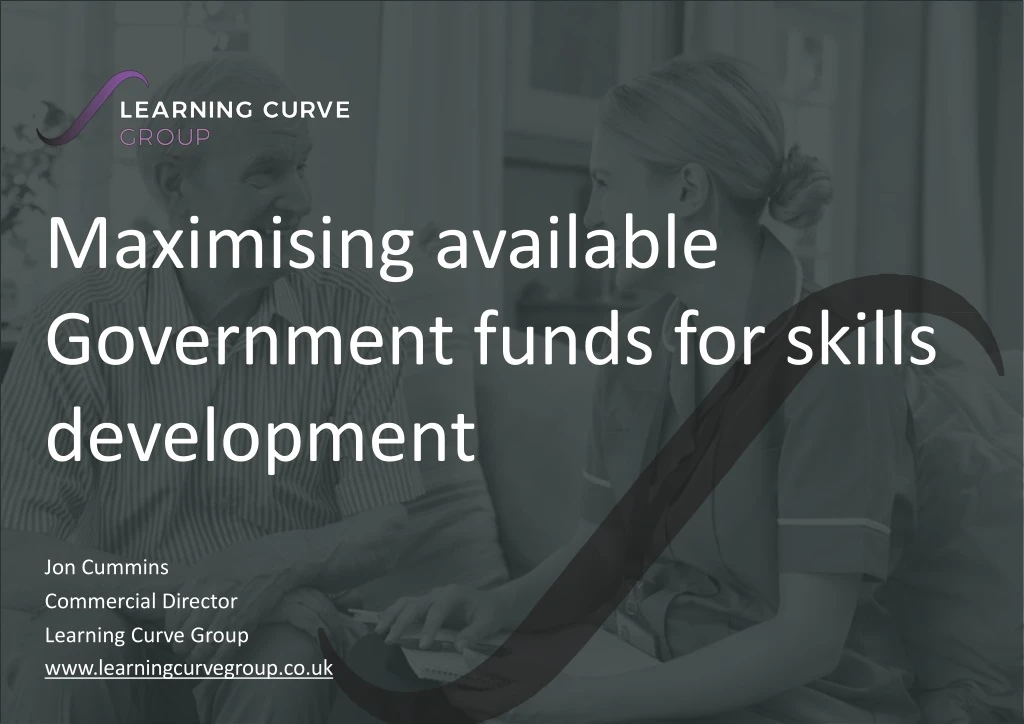 maximising available government funds for skills