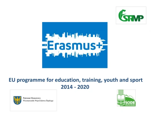 EU programme for education, training, youth and sport 2014 - 2020