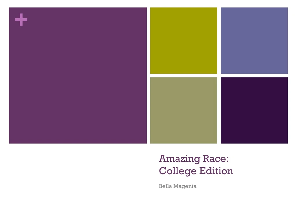 amazing race college edition