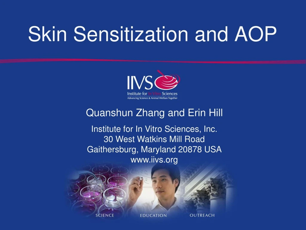 skin sensitization and aop