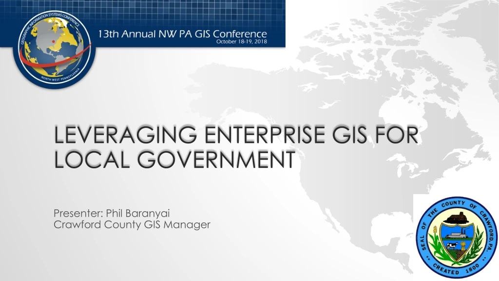 leveraging enterprise gis for local government