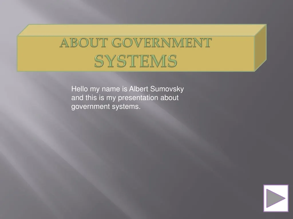 about government systems