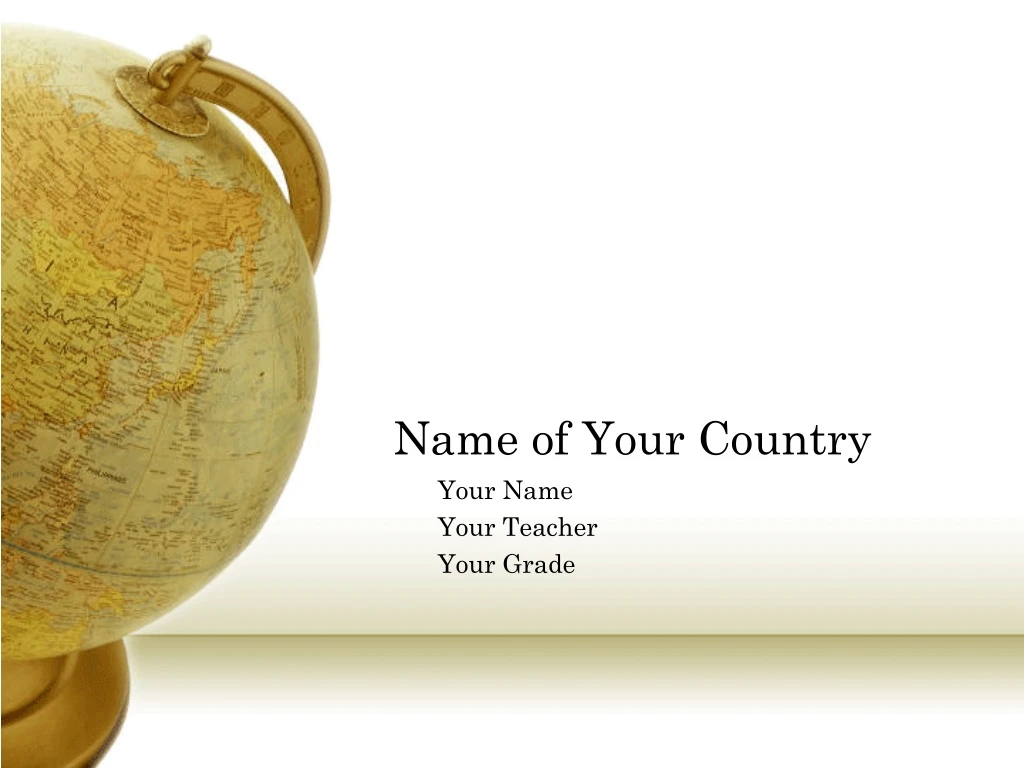 name of your country