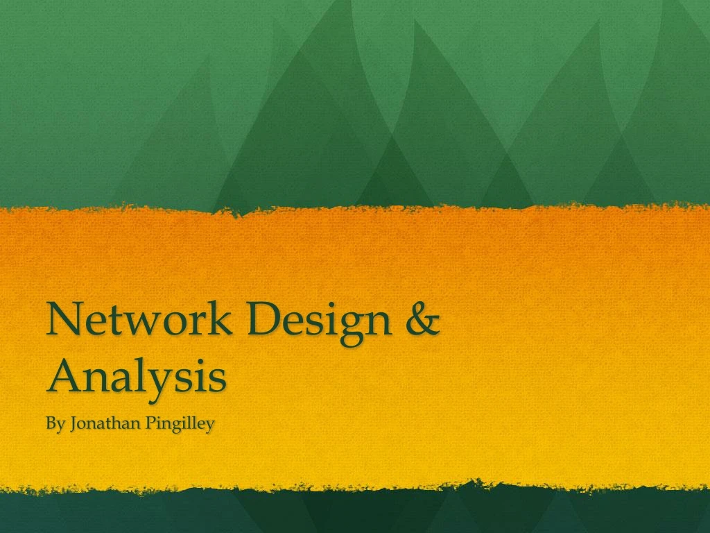 network design analysis
