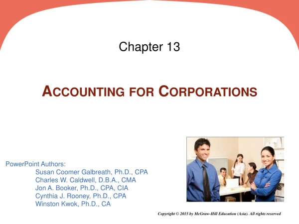 Accounting for Corporations