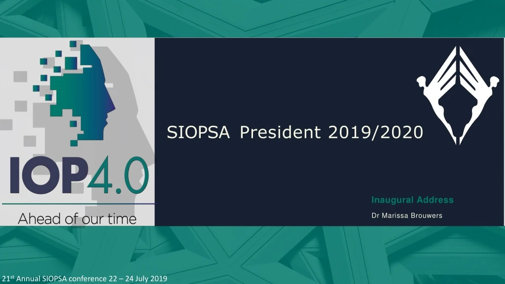 siopsa president 2019 2020