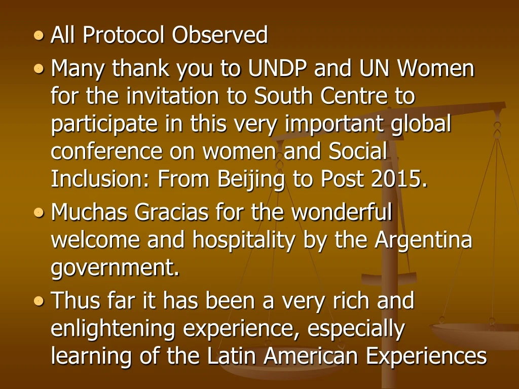 all protocol observed many thank you to undp