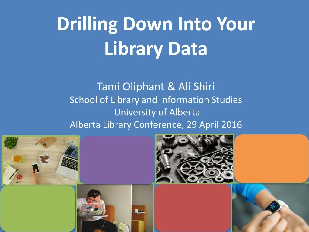 drilling down into your library data tami
