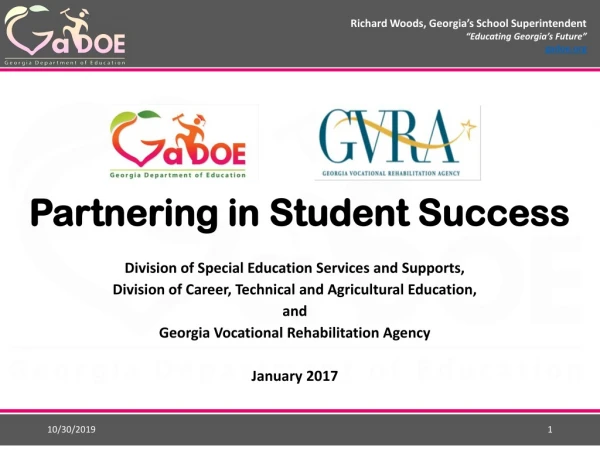 Partnering in Student Success