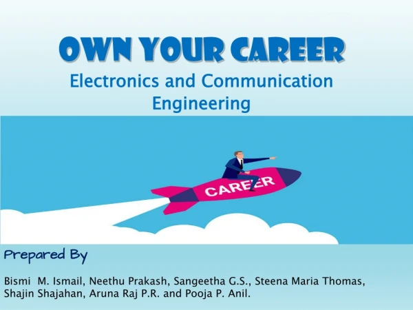 OWN YOUR CAREER Electronics and Communication Engineering