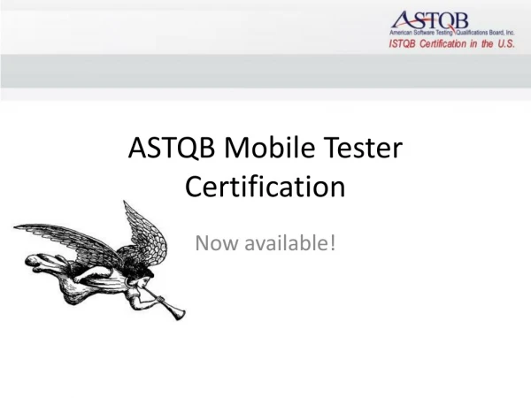 ASTQB Mobile Tester Certification