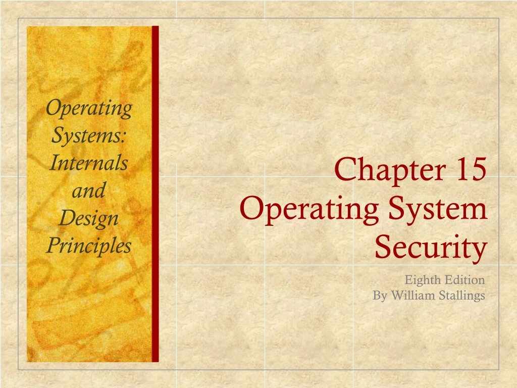 chapter 15 operating system security