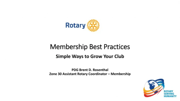 Membership Best Practices
