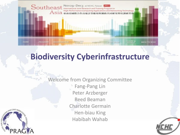 Biodiversity Cyberinfrastructure