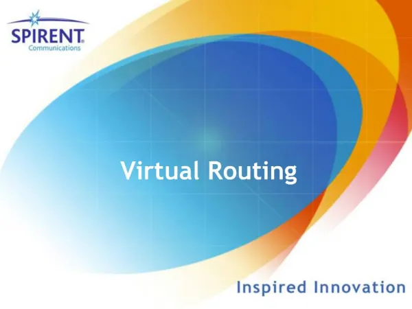 Virtual Routing