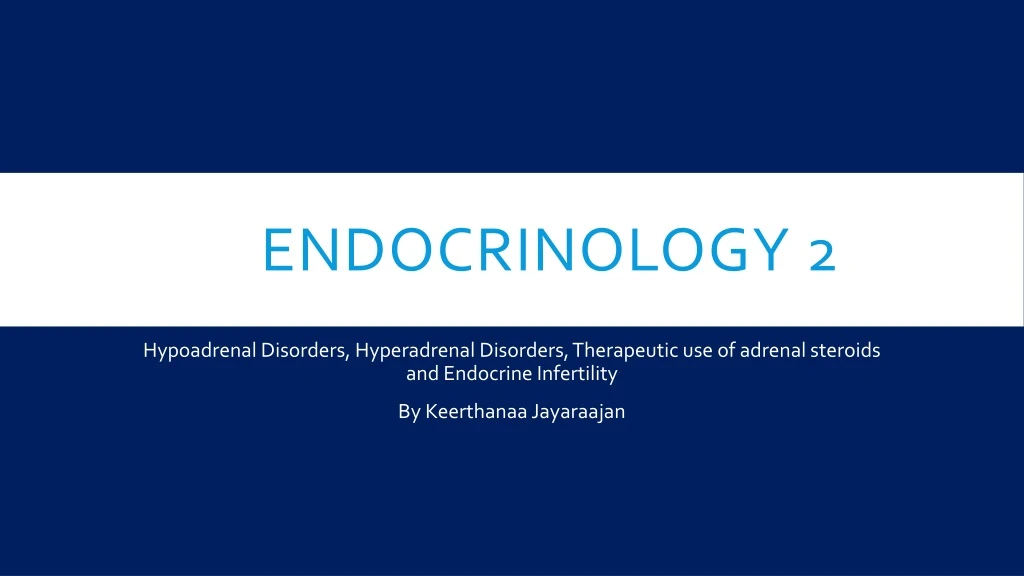 endocrinology 2