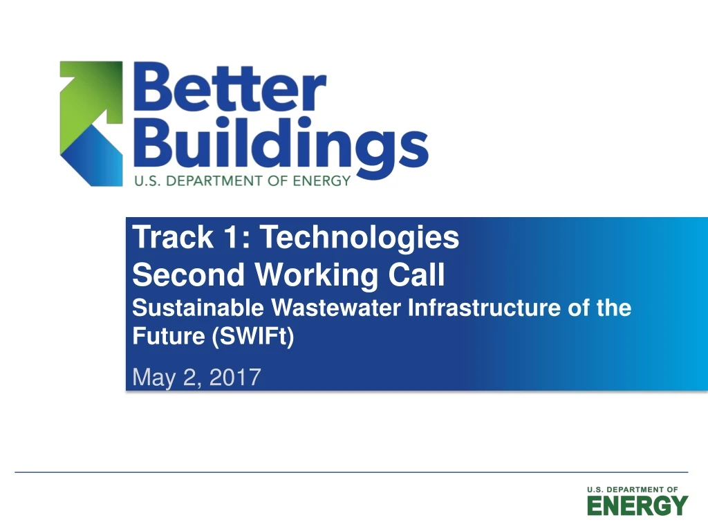 track 1 technologies second working call sustainable wastewater infrastructure of the future swift