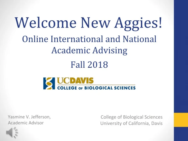 Welcome New Aggies!