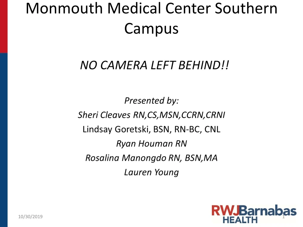 monmouth medical center southern campus