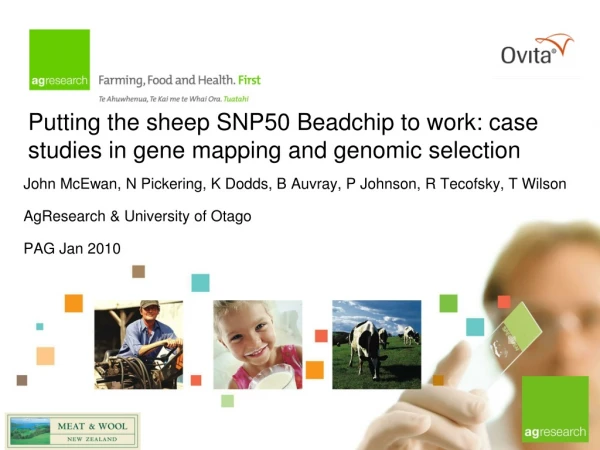 Putting the sheep SNP50 Beadchip to work: case studies in gene mapping and genomic selection