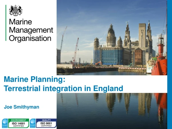 Marine Planning: Terrestrial integration in England
