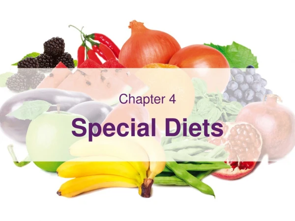 Chapter 4 Special Diets