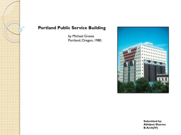 Portland Public Service Building