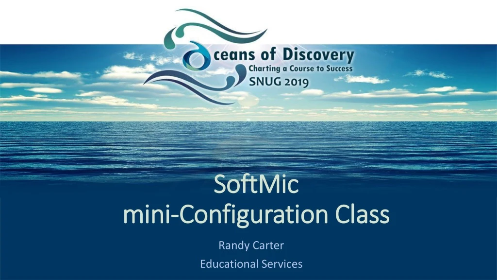 softmic mini configuration class