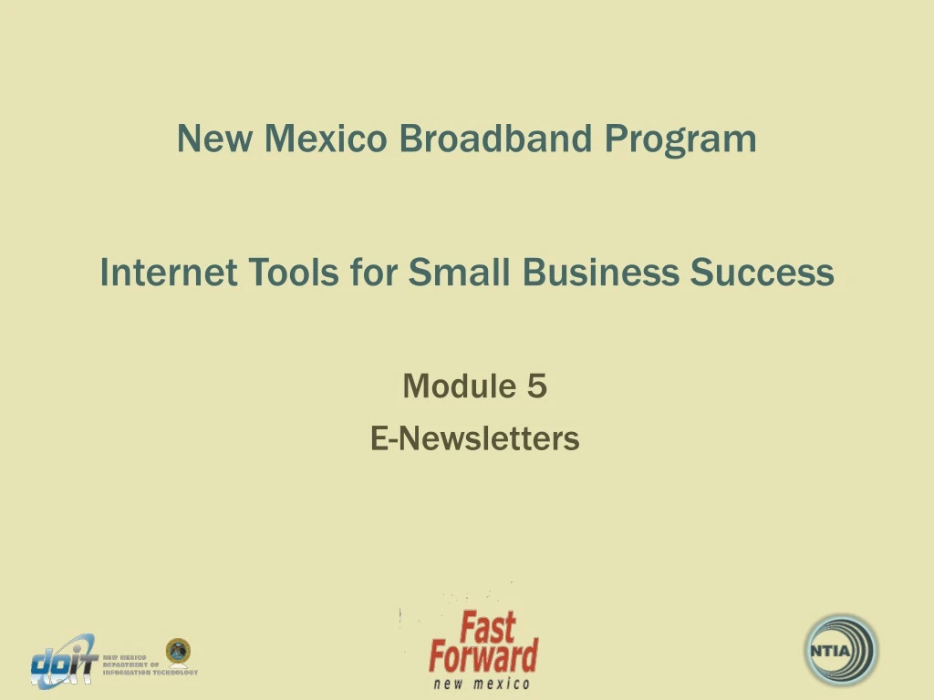 new mexico broadband program internet tools for small business success