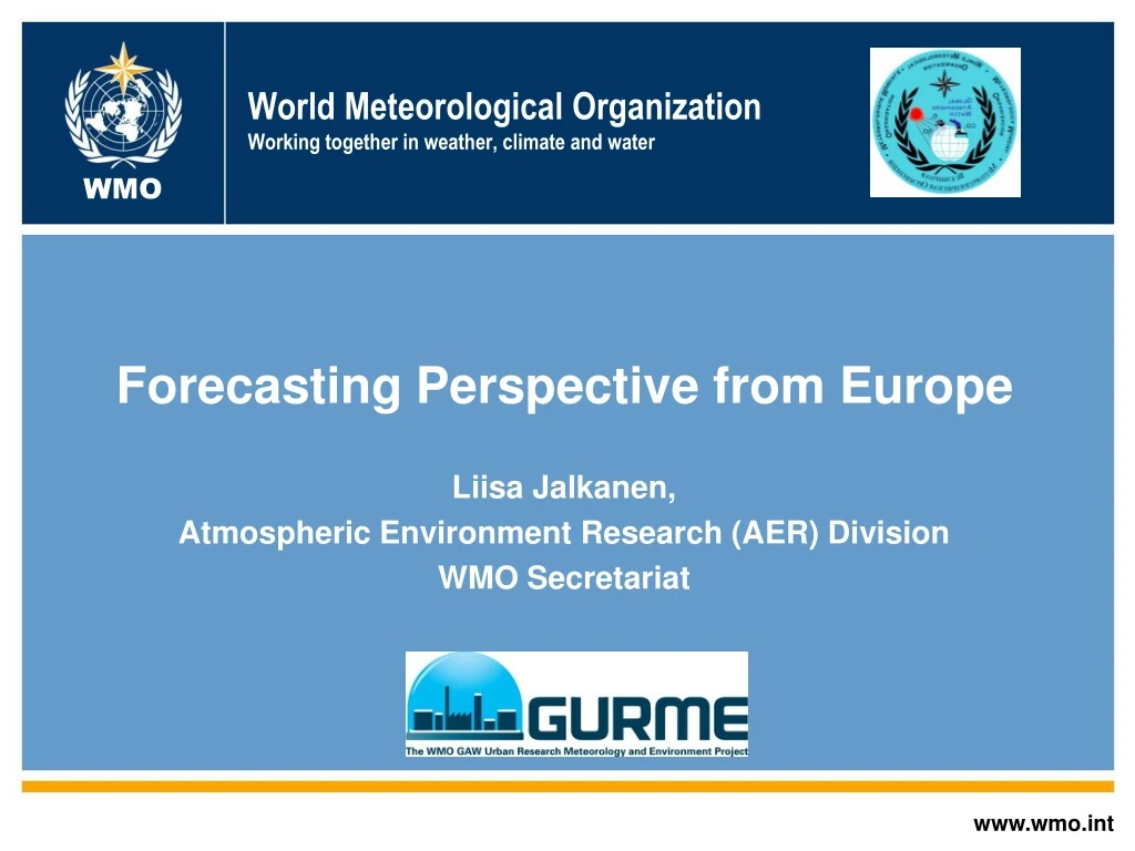 world meteorological organization working together in weather climate and water