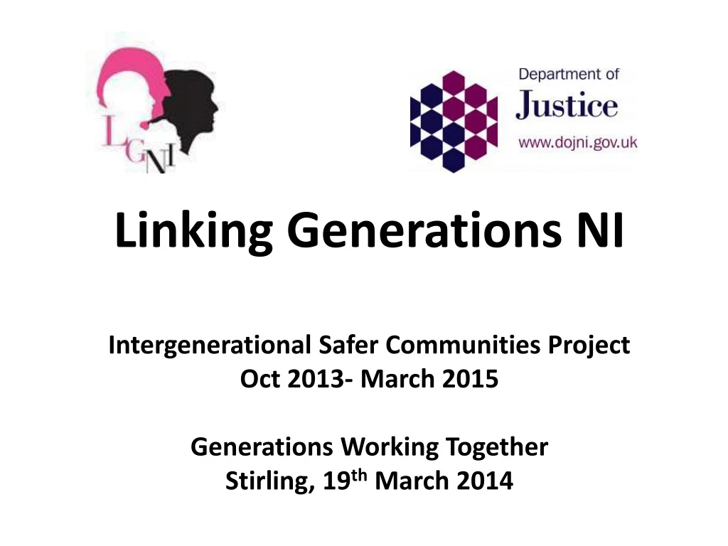 linking generations ni intergenerational safer