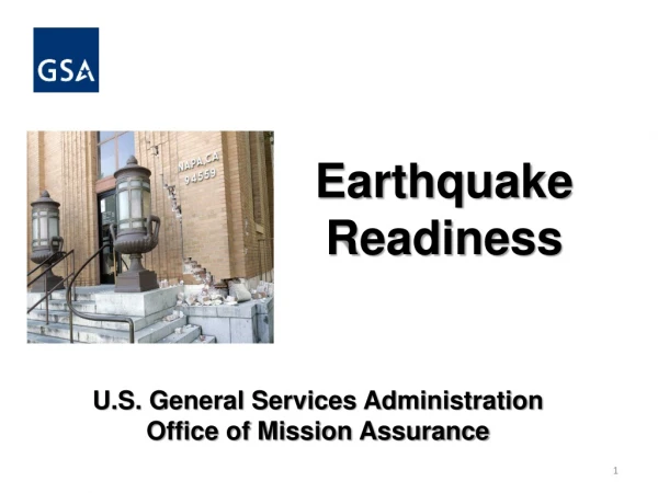 Earthquake Readiness