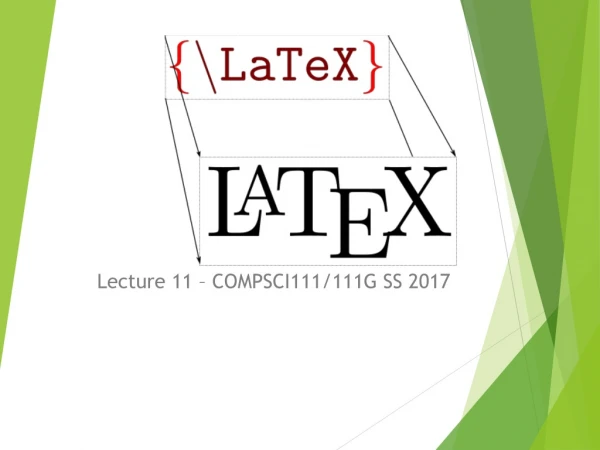 Lecture 11 – COMPSCI111/111G SS 2017