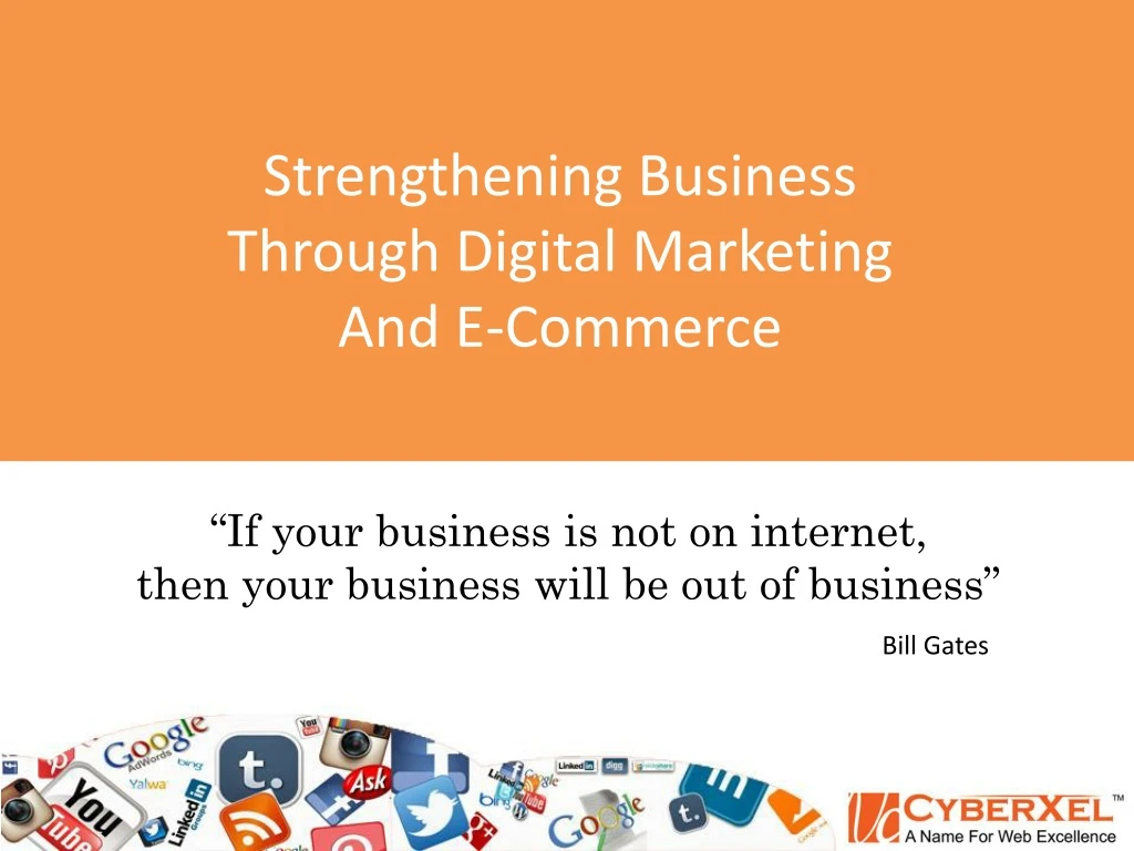 strengthening business through digital marketing