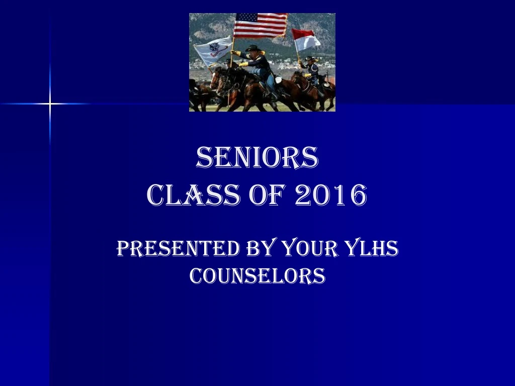 seniors class of 2016