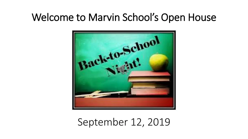 welcome to marvin school s open house