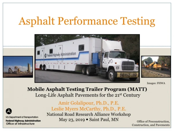 Asphalt Performance Testing