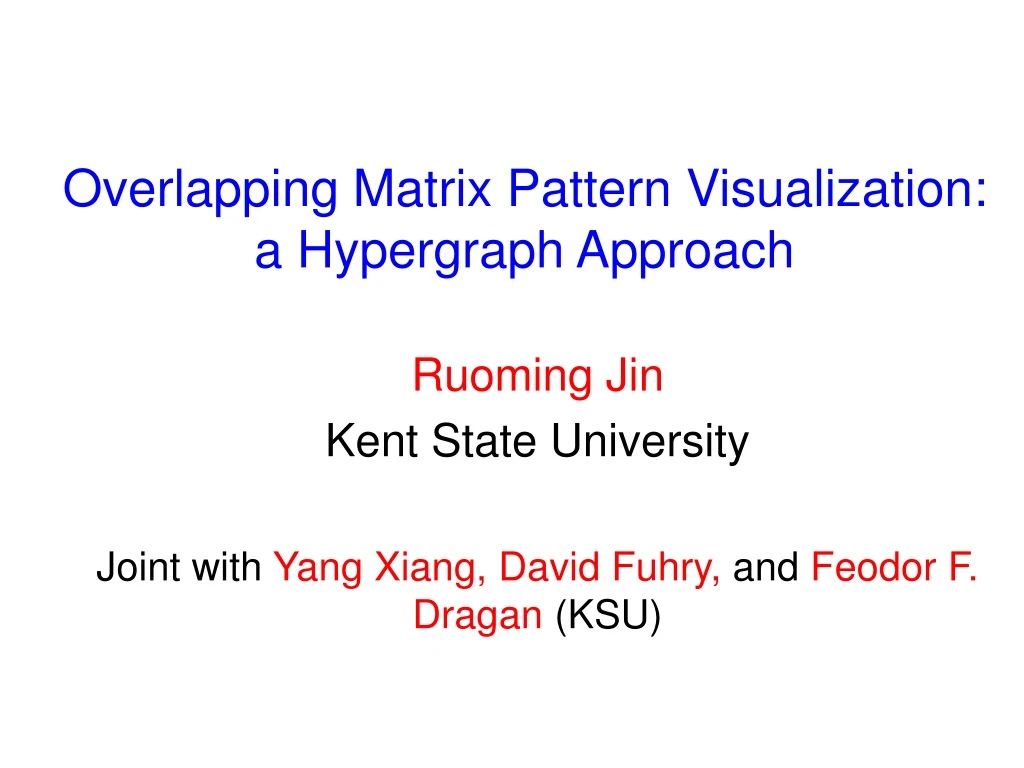 overlapping matrix pattern visualization a hypergraph approach