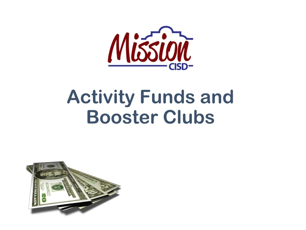 activity funds and booster clubs