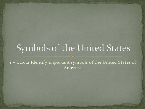 Symbols of the United States