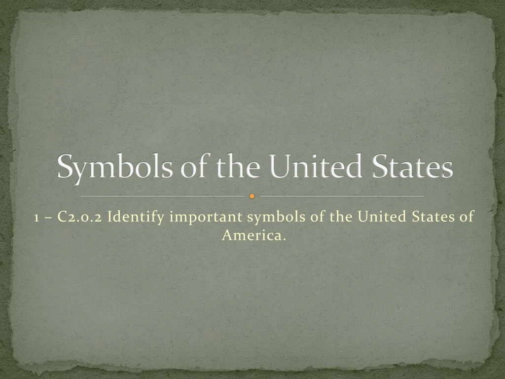 symbols of the united states