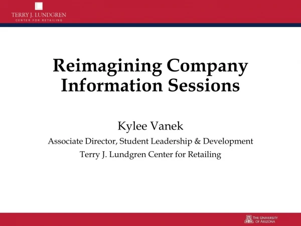 Reimagining Company Information Sessions