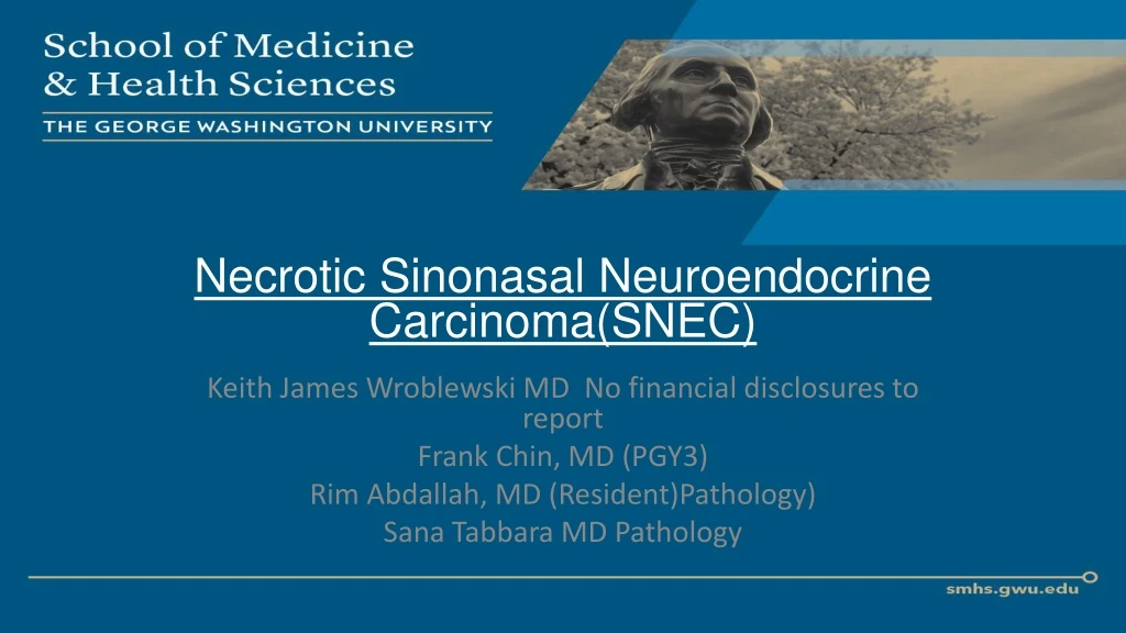 necrotic sinonasal neuroendocrine carcinoma snec
