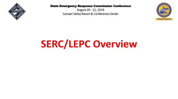 SERC/LEPC Overview
