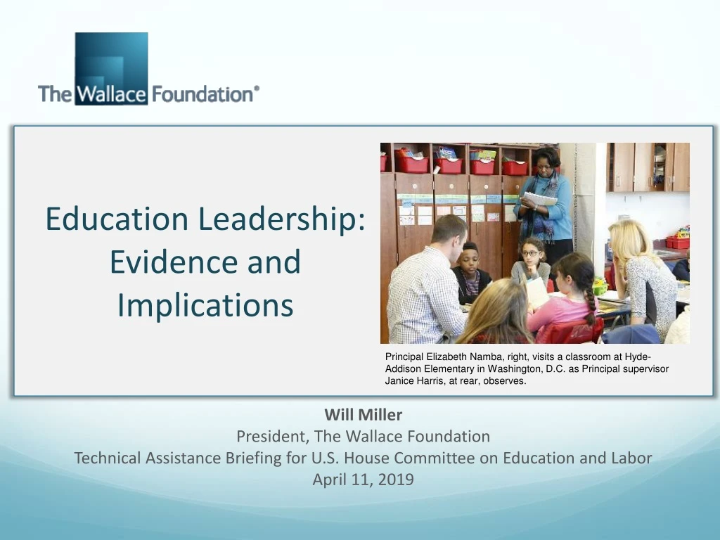 education leadership evidence and implications