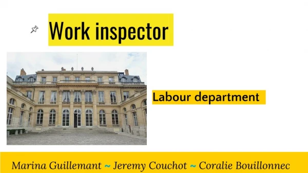 Work inspector