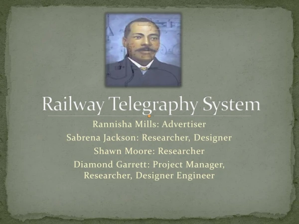 Railway Telegraphy System