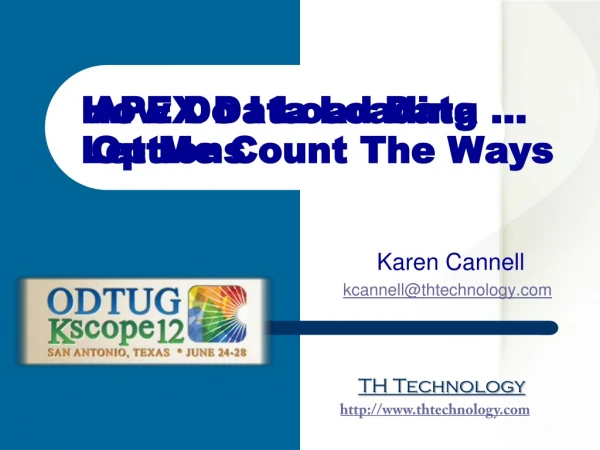 Karen Cannell kcannell@thtechnology